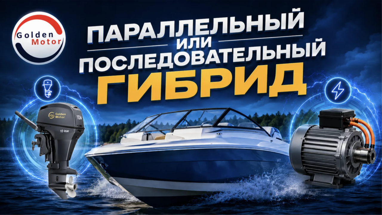 Параллельный или последовательный гибрид: какую схему выбрать для катера