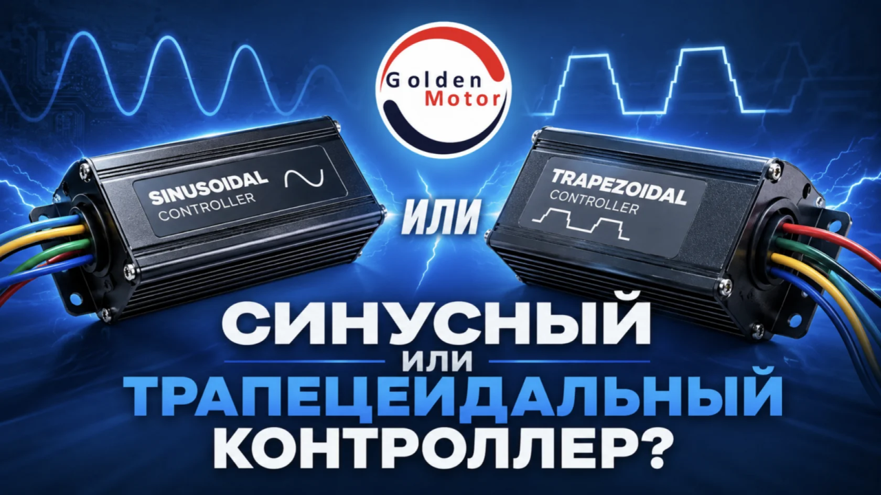 Синусный или трапецеидальный контроллер: какой выбрать для BLDC двигателя