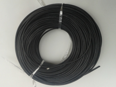 Силовой силиконовый кабель 12 AWG (чёрный)