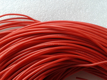 Силиконовый кабель 20 AWG (красный)
